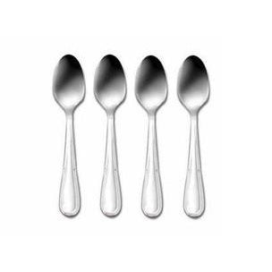 Oneida Becket Silverplate Set of 4 Five O'clock Teaspoons | Extra 30% Off Code FF30 | Finest Flatware