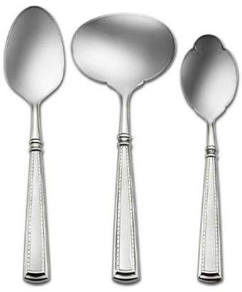 Oneida Couplet 3 Piece Hostess Set Quality 18/10 Stainless Flatware