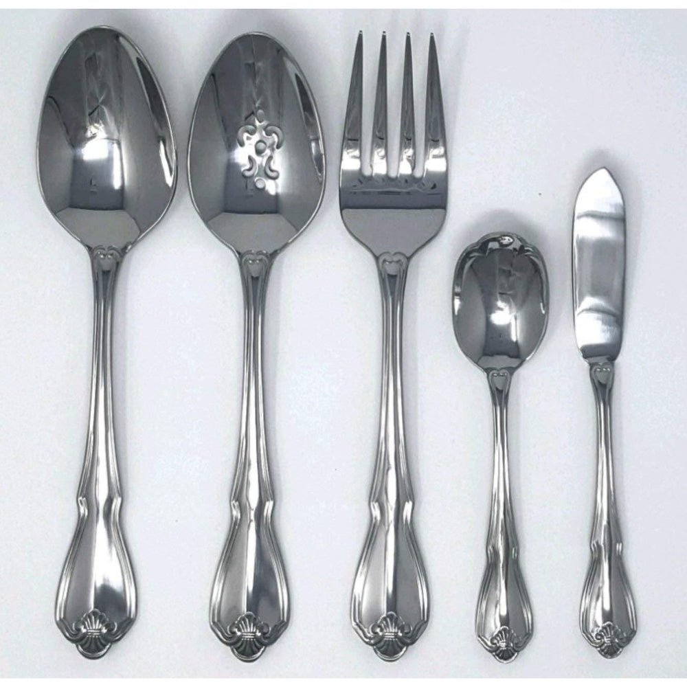 Oneida Pinta 5 Piece Serving Set | Extra 20% Off Code FF20 | Finest Flatware