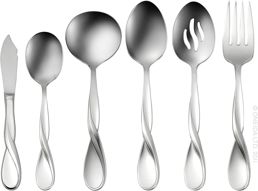 Oneida Satin Aquarius 6 Piece Serving Set